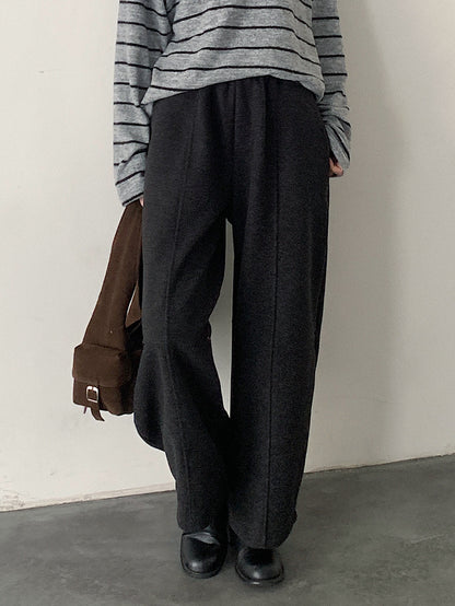 【LD11047】實拍休閒加絨加厚彎刀褲251202