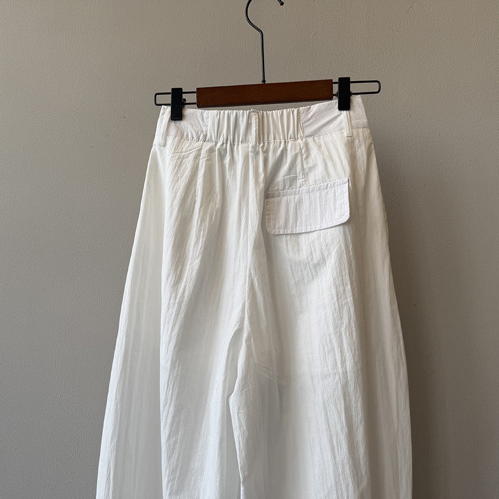 【YH2533】實拍夏季寬鬆舒適鐮刀褲250619