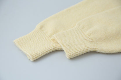 【LD3281】實拍慵懶寬鬆棉羊絨針織毛衣251103