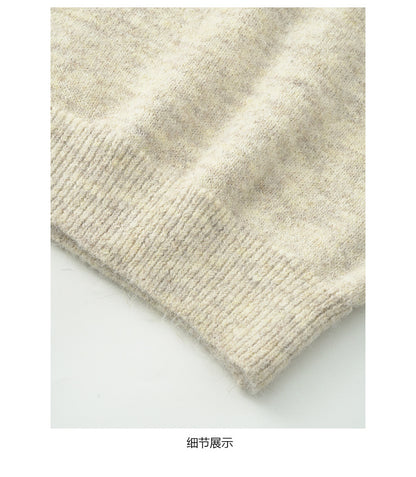 【H5513】實拍老錢風POLO領長袖針織毛衣251118