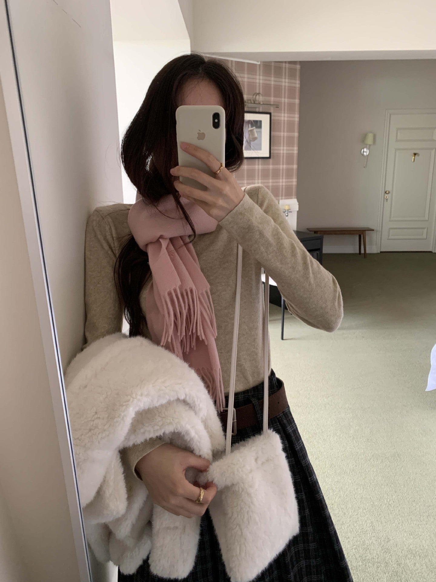 【H5510】實拍5色簡約雙層領針織T恤
251118