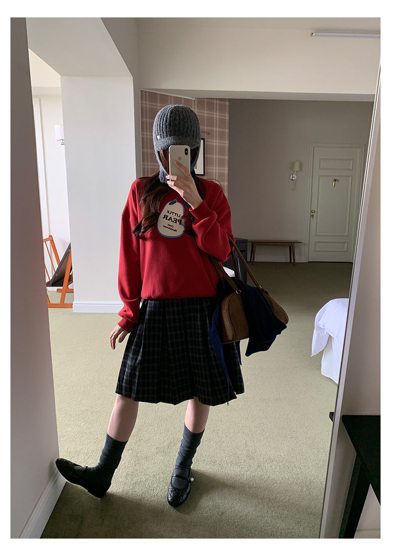 【H5515】實拍酪梨印花厚款加絨衛衣
251118