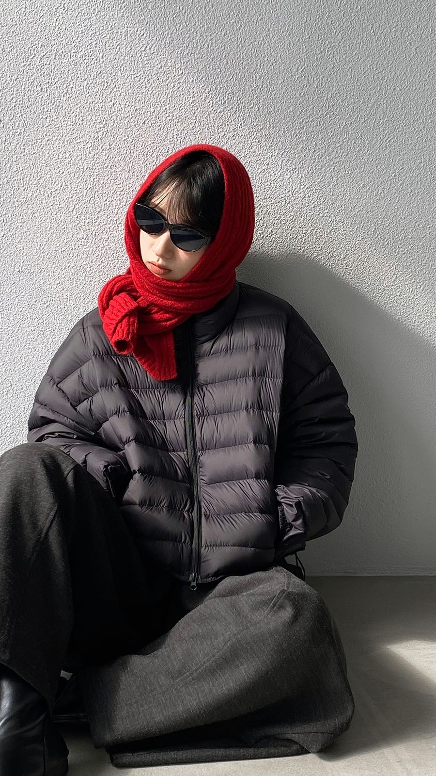 【cimz6383】實拍高領寶款排骨白鴨絨外套（白鴨絨90）251120