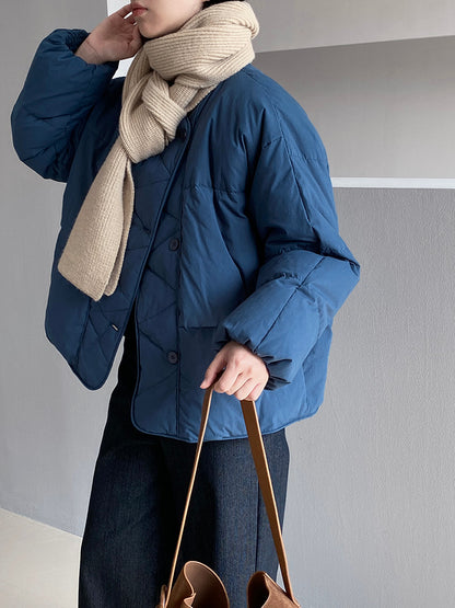 【cimz1010】實拍冬日温暖加厚90％白鴨絨羽絨外套大衣251128