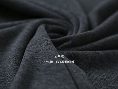 【LD11025】實拍舒適小熊刺繡寬鬆長袖T恤251124