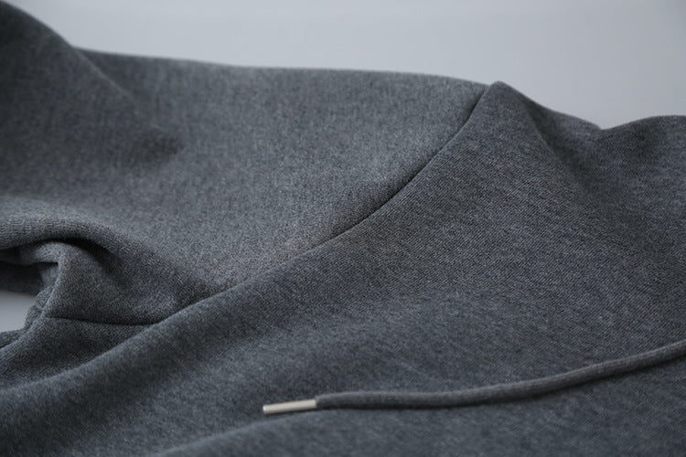 【LD11030】實拍冬季慵懶加絨加厚連帽衞衣外套251124