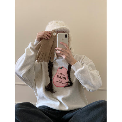 【H5515】實拍酪梨印花厚款加絨衛衣
251118