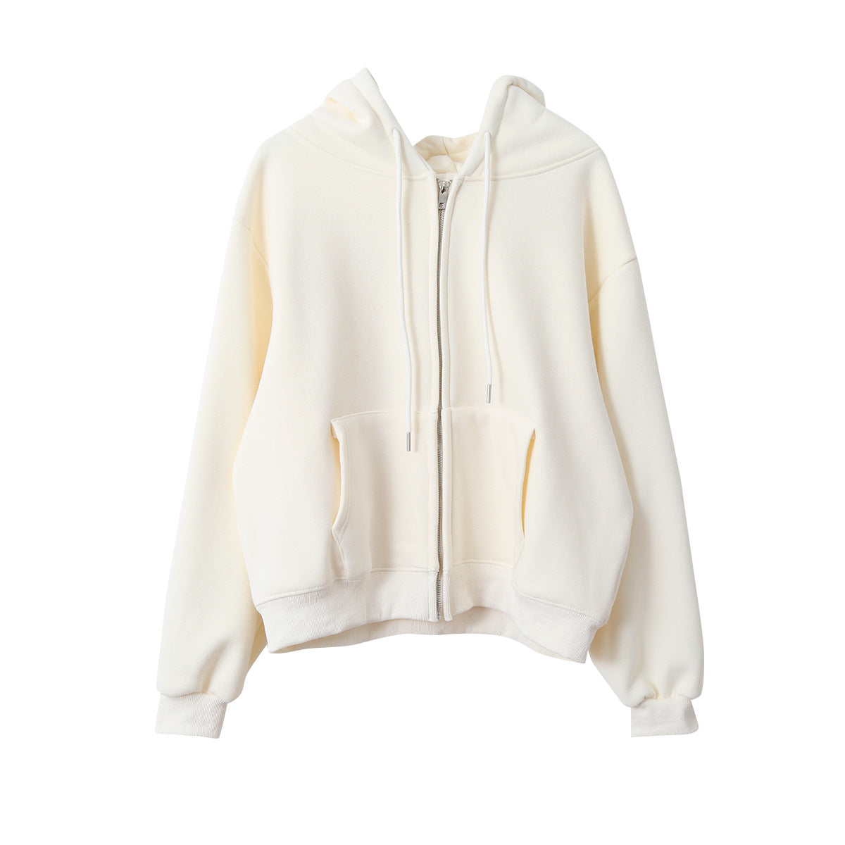 【LD11030】實拍冬季慵懶加絨加厚連帽衞衣外套251124