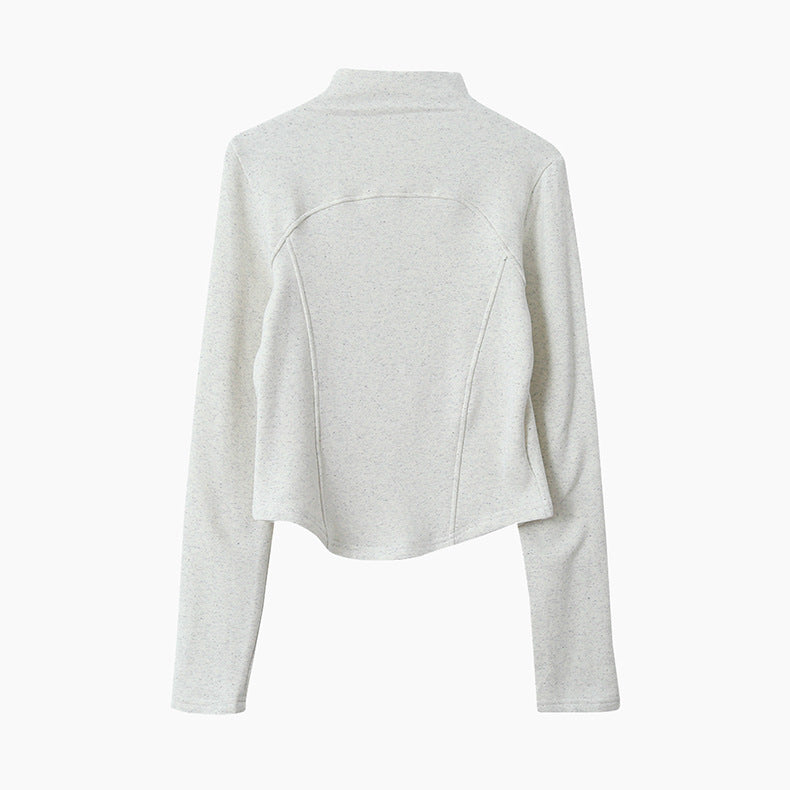 【LD11041】實拍羊绒簡約高領長袖T恤251202