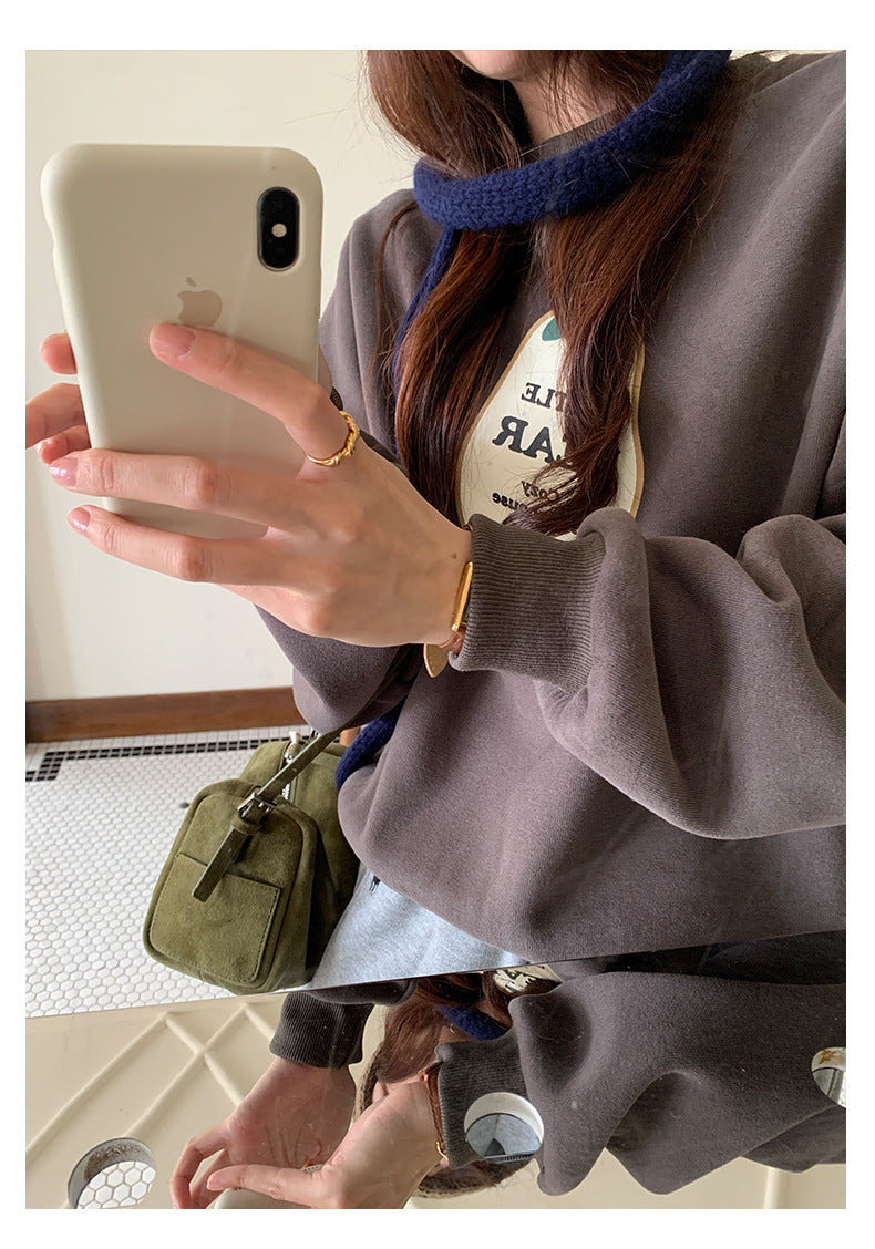 【H5515】實拍酪梨印花厚款加絨衛衣
251118