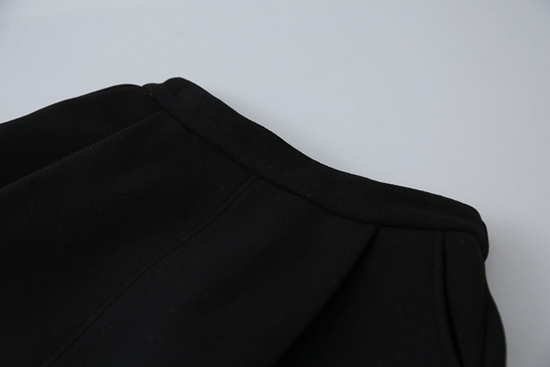 【LD11046】實拍miu感花苞毛尼a字裙251202