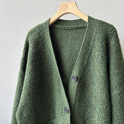 【Y237】實拍慵懶針織毛衣外套(含羊毛6%)251106