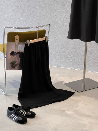 【cimz1722】實拍高級雙面絨感保暖顯瘦直筒裙251201