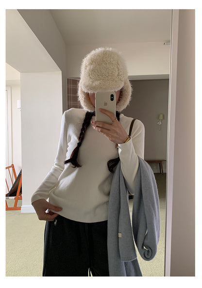 【H5510】實拍5色簡約雙層領針織T恤
251118