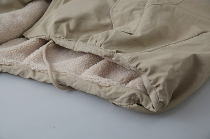 【LD11031】實拍冬天高級感加厚立領羊羔毛保暖夾克外套251124