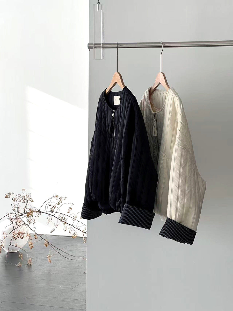 【cimz1706】實拍韓系氣質清新輕薄款棉服外套251120