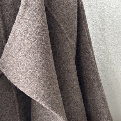 【Y8511】實拍高級感立領羊毛呢大衣外套（棉羊毛52%)251106