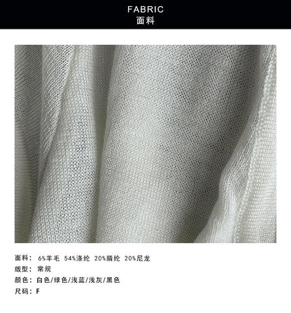 【cimYL613】日常百搭神T✨輕薄透氣半開襟排扣V領顯瘦針織短袖上衣260326