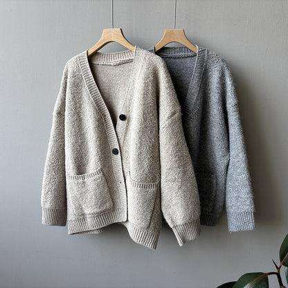 【Y237】實拍慵懶針織毛衣外套(含羊毛6%)251106