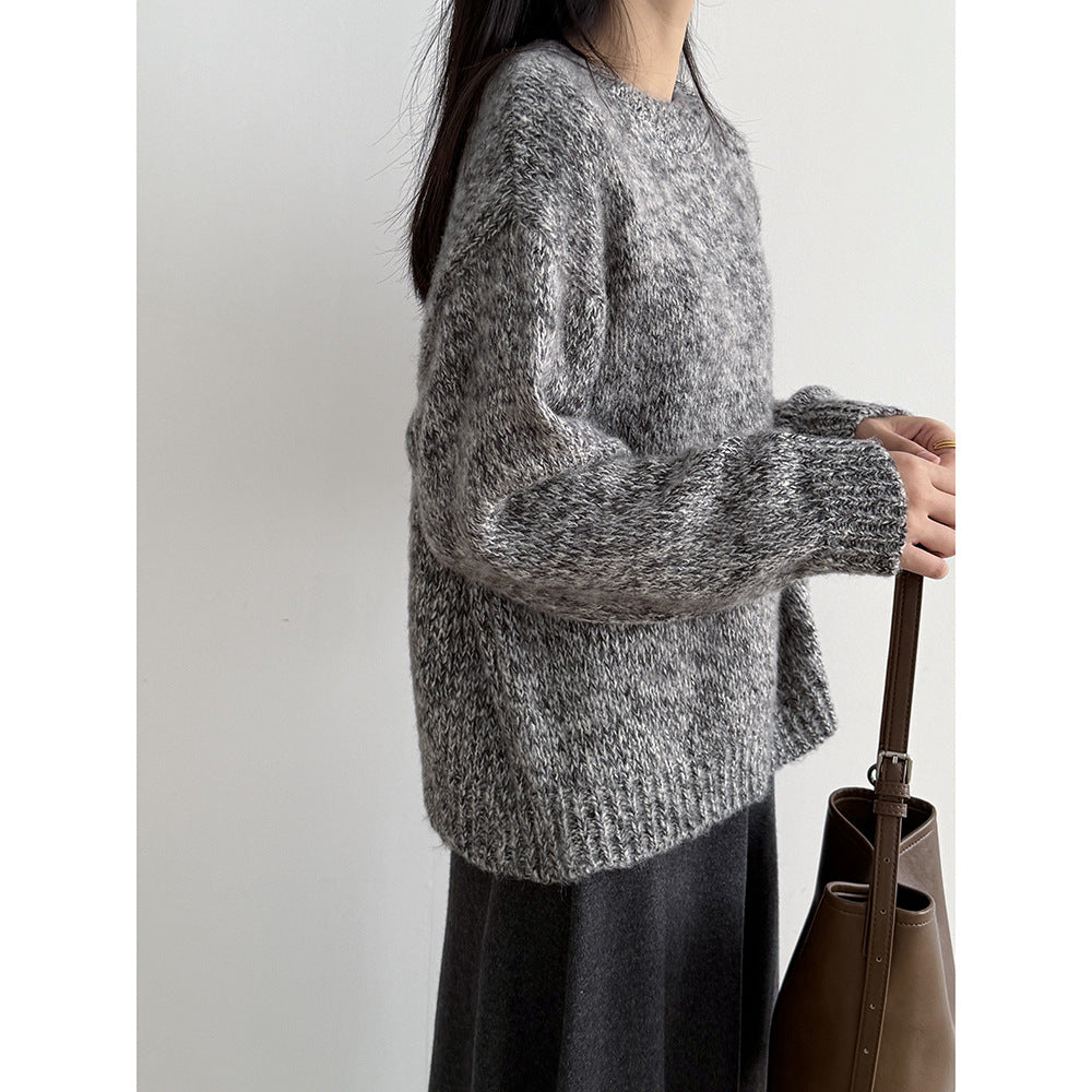 【Y2530】實拍冬季雜色古着針織毛衣(含羊毛6%)251106