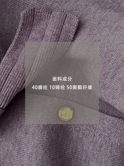 【cimJ8902】實拍氣質小香蝴蝶结針織開衫251114