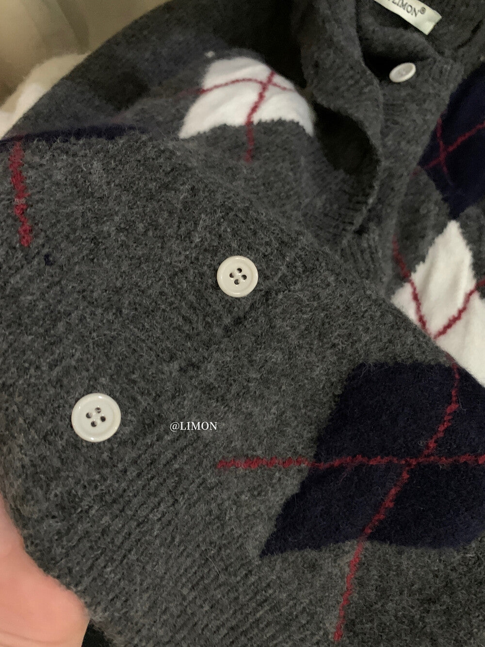 【L6880】實拍檸檬秋冬菱格針織開衫+圓領背心+針織裙251117