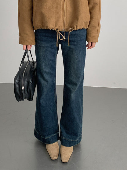 【LD3286】實拍S~XL冬季植絨加絨高腰彈力牛仔褲+鑰匙扣251103