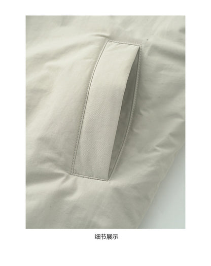 【H5498】實拍韓系加厚保暖長款棉服大衣外套251118