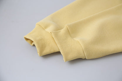 【LD11064】實拍慵懶灰色加絨加厚連帽寬鬆衞衣251209