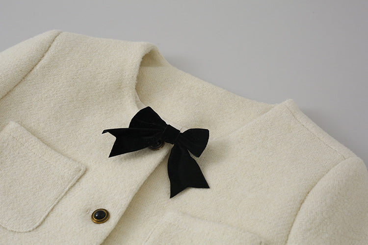 【LD9632】實拍氣質經典厚款羊毛43%白鴨絨外套（白鴨絨50%)251209