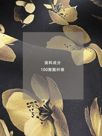 【cimz1808】實拍夢境花園仙女裙🌷法式茶歇風碎花細肩帶顯瘦洋裝260409