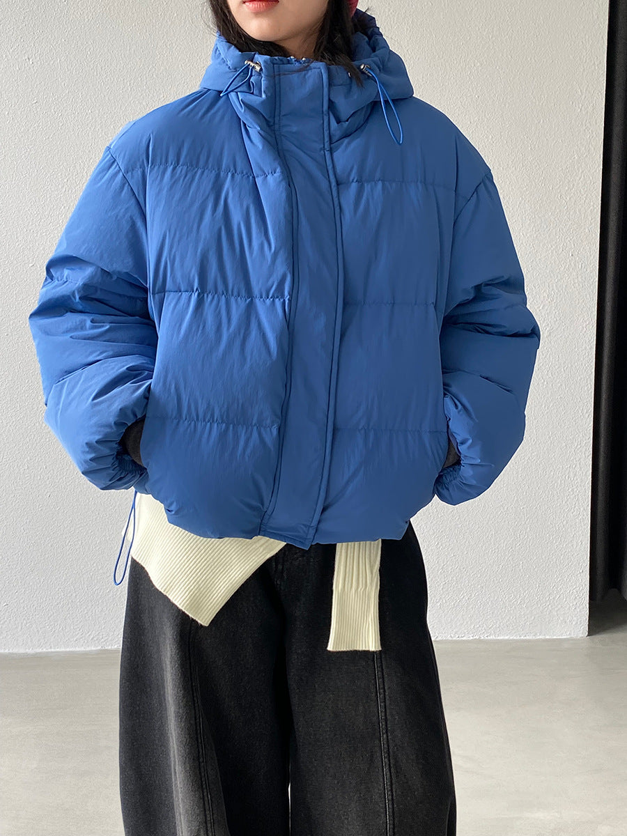 【cimz1728】實拍輕暖90％白鴨絨連帽羽絨外套251201