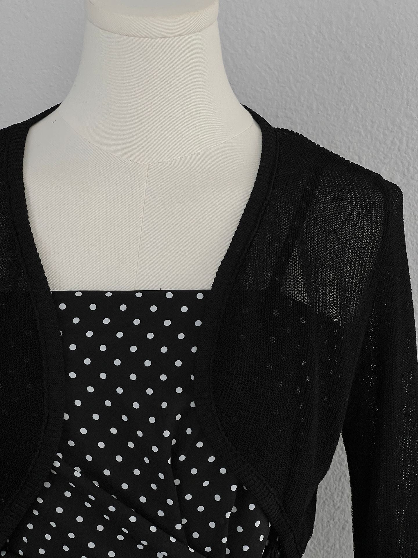 【cimzY762】實拍軟軟香香純慾風🎀碎花細肩帶上衣+長袖針織小外套兩件套260409