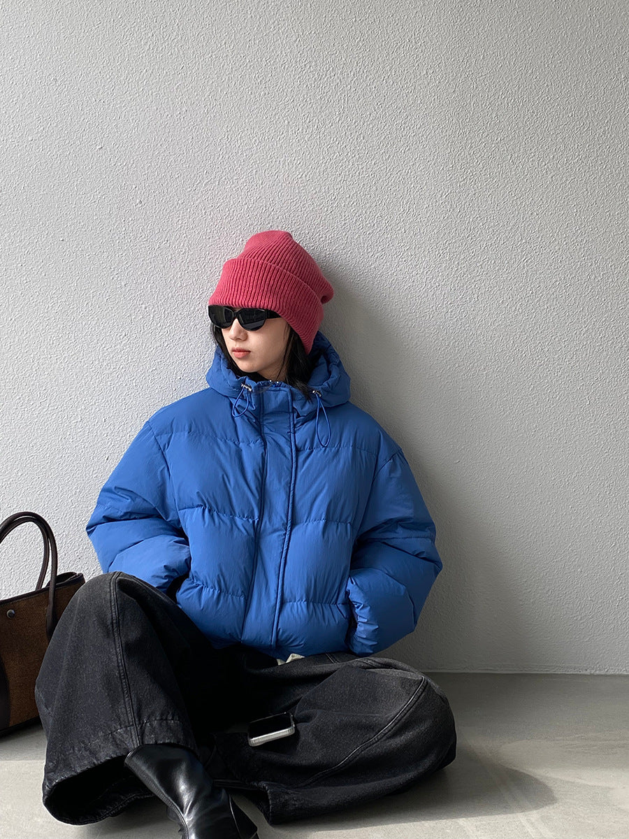 【cimz1728】實拍輕暖90％白鴨絨連帽羽絨外套251201