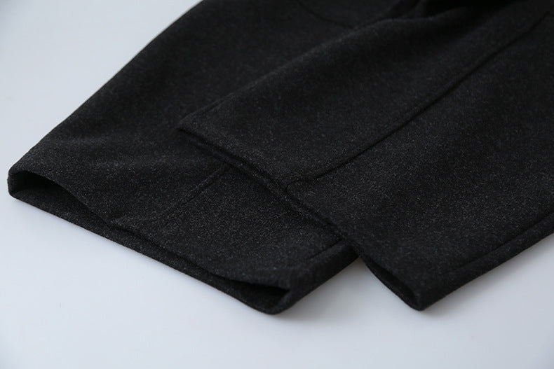 【LD11047】實拍休閒加絨加厚彎刀褲251202