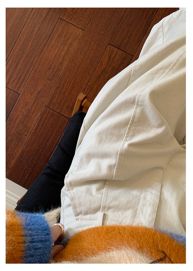 【H5519】實拍S~XL美式天絲棉厚款彎刀休閒褲251125