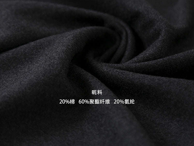 【LD11034】實拍毛呢超顯瘦保暖高腰大裙擺a字裙251124