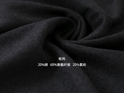 【LD11034】實拍毛呢超顯瘦保暖高腰大裙擺a字裙251124