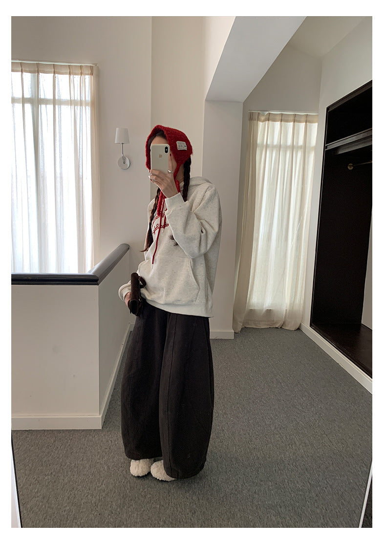 【H5519】實拍S~XL美式天絲棉厚款彎刀休閒褲251125