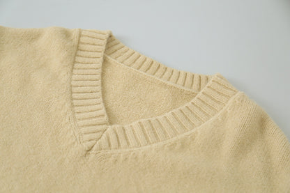 【LD9538】實拍慵懶軟糯寬鬆長袖針織毛衣251103