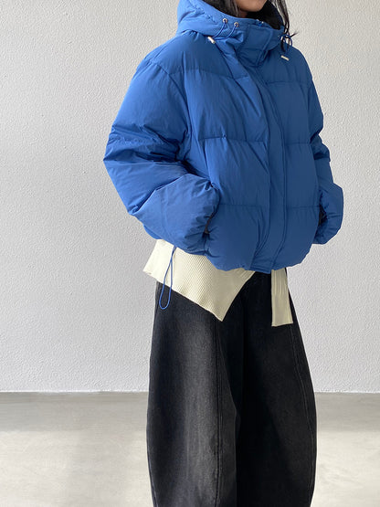 【cimz1728】實拍輕暖90％白鴨絨連帽羽絨外套251201