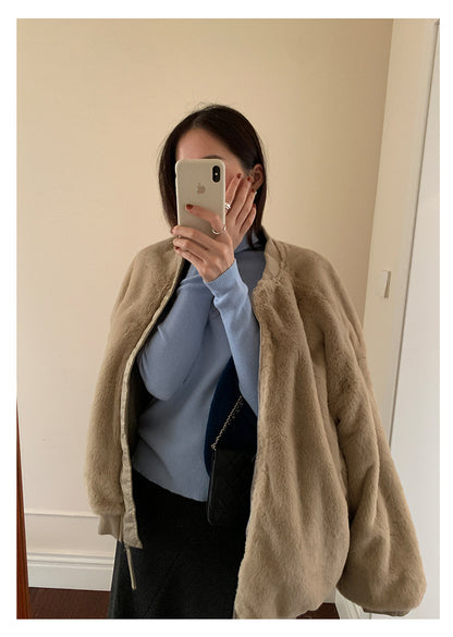 【H5525】實拍冬季7色高領毛織衫251125