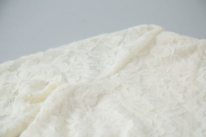 【LD3295】實拍法式喇叭袖加絨蕾絲衫251103