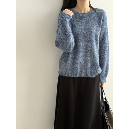 【Y2530】實拍冬季雜色古着針織毛衣(含羊毛6%)251106