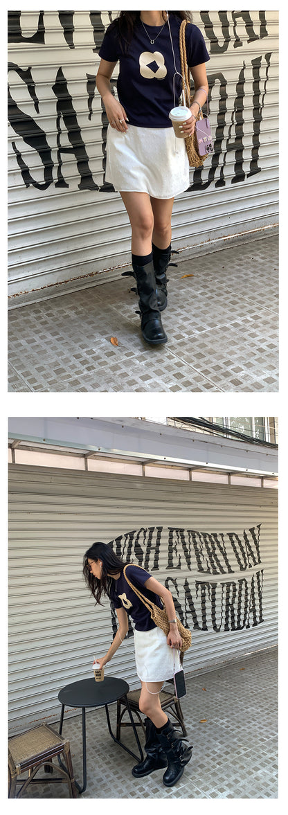 【H5369】實拍高級感提花垂墜屁簾250715