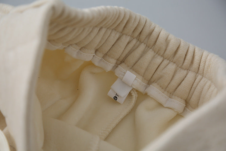 【LD11033】實拍冬季復古極簡寬鬆慵懶垂感彎刀褲251124