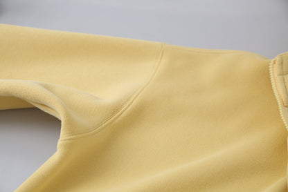 【LD11064】實拍慵懶灰色加絨加厚連帽寬鬆衞衣251209