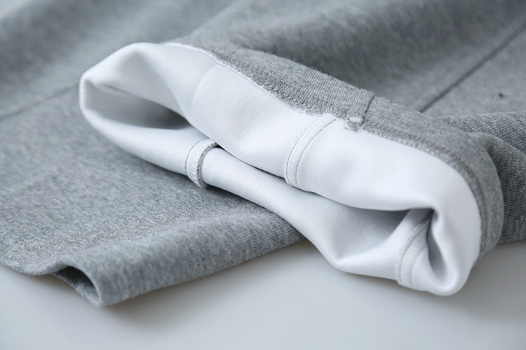 【LD3303】實拍冬季大碼加厚衞褲彎刀褲(後鬆緊腰）251103