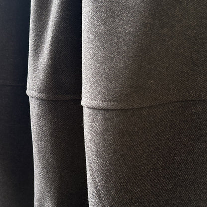 【Y82671】 實拍秋冬氣質花苞毛呢A字裙251023