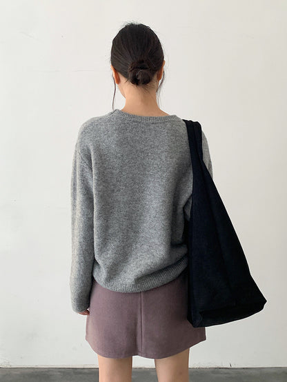 【LD11038】實拍立體小花針織衫251202